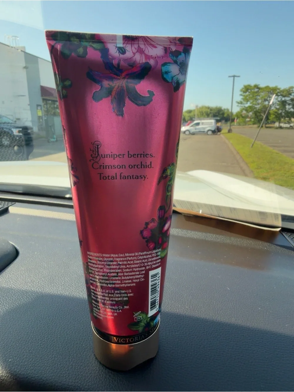 Victoria's Secret Forbidden Berries Fragrance Lotion - Berry Pink Floral
